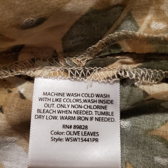 ==^White Stag plus size camp shirt NWT size 2x - Picture 5 of 14